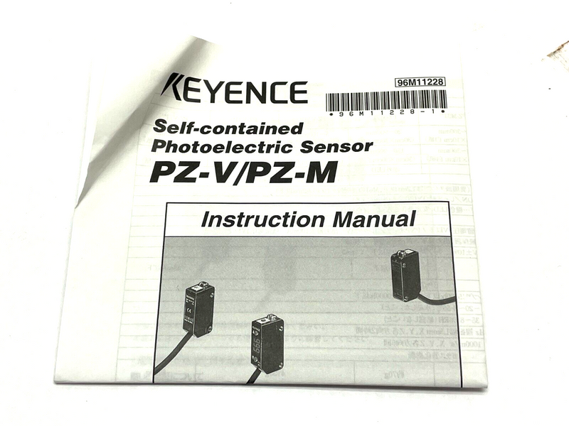 Keyence PZ-M62P Square Retro-Reflective Sensor M8 Connector Type - Maverick Industrial Sales