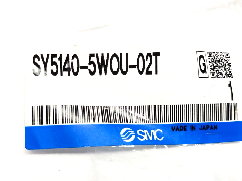 SMC SY5140-5WOU-02T Base Mount Solenoid Valve 5-Port 2-Position 1/4" NPT 24VDC - Maverick Industrial Sales