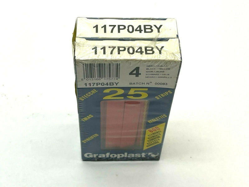 Grafoplast 117P04BY Wiremarker Strips LOT OF 50 - Maverick Industrial Sales