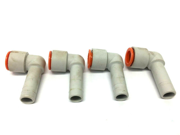 SMC KQ2L13-99A Plug-In Elbow Fitting 1/2" Tube to Port LOT OF 4 - Maverick Industrial Sales