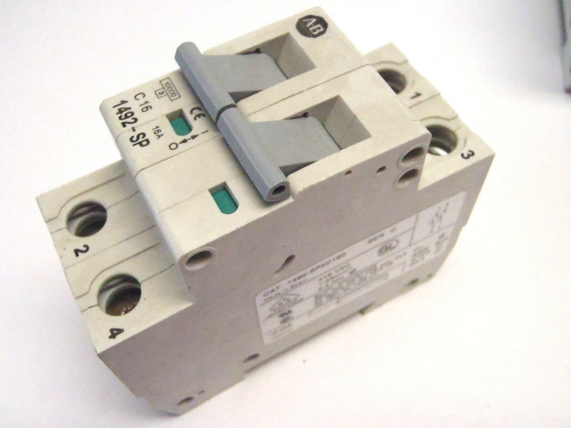 Allen Bradley 1492-SP2C160 Ser.C Mini Circuit Breaker Din Rail Mount - Maverick Industrial Sales