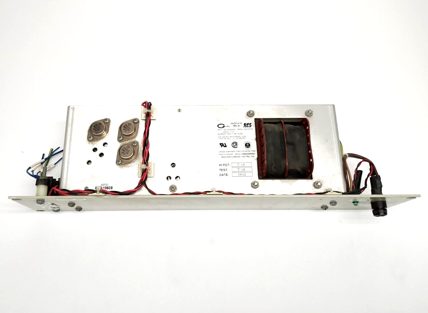 GFC Power GHOF 4-12 Rev. A Power Supply 205W 100-240VAC 24VDC 10.2A - Maverick Industrial Sales