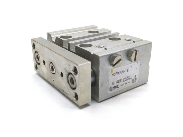 SMC MGPM16N-10 Pneumatic Cylinder Compact Guide 16mm Bore 10mm Stroke - Maverick Industrial Sales