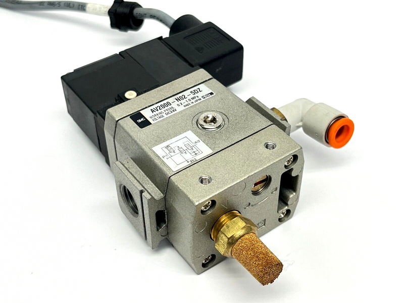 SMC AV2000-N02-5DZ Soft Start Valve w/ DC21-26V Valve Coil - Maverick Industrial Sales