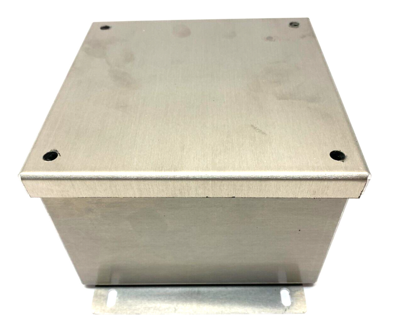 Hammond C3R664ESCNKAL Aluminum Enclosure Junction Box No Knockouts 6" x 6" x 5" - Maverick Industrial Sales