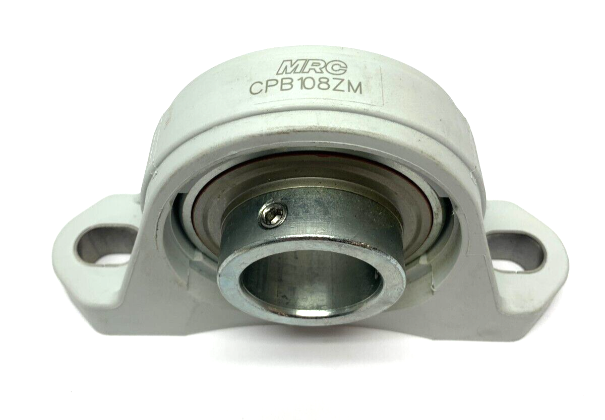 MRC CPB108ZM Pillow Block Bearing Wash Down w/ RRZ1108BRR Bearing - Maverick Industrial Sales