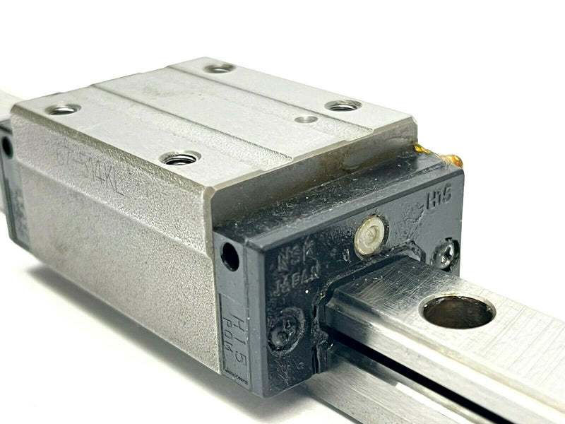 NSK 67-514KL Linear Bearing Guide Block w/ LH150280XNC1-05P53 Guide Rail 280mm - Maverick Industrial Sales