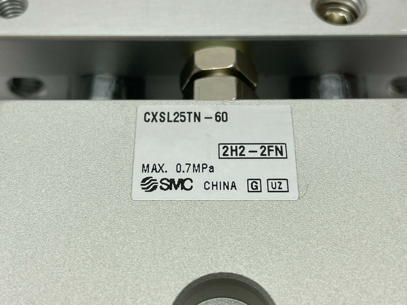 SMC CXSL25TN-60 Dual Rod Guided Cylinder - Maverick Industrial Sales