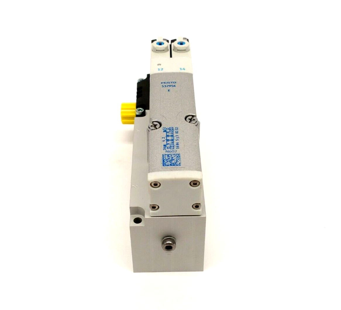 Festo VMPA2-M1H-E-G1/8-PI Air Solenoid Valve 5/3 Exhausted G1/8 537967 - Maverick Industrial Sales