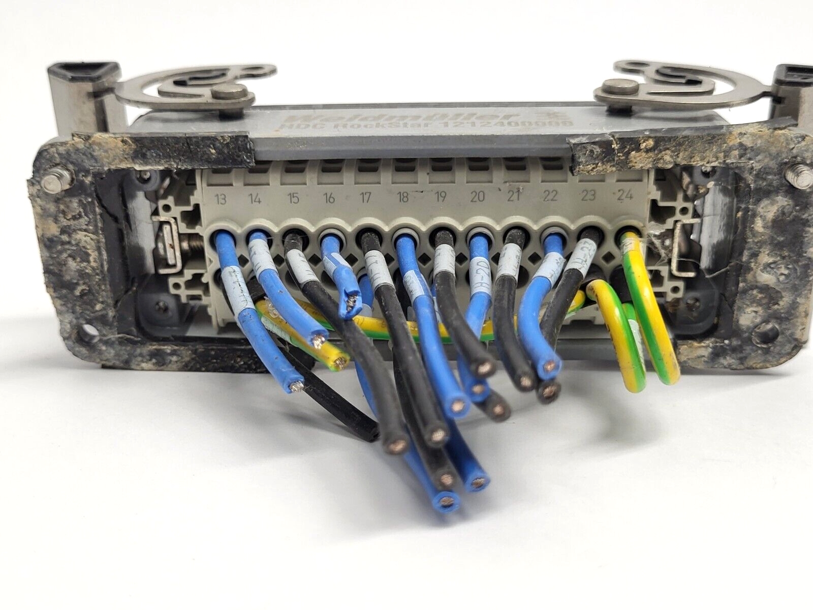 Weidmuller 1212400000 Heavy Duty Enclosure HDC Rockstar w/HDC HE 24 FS Connector - Maverick Industrial Sales