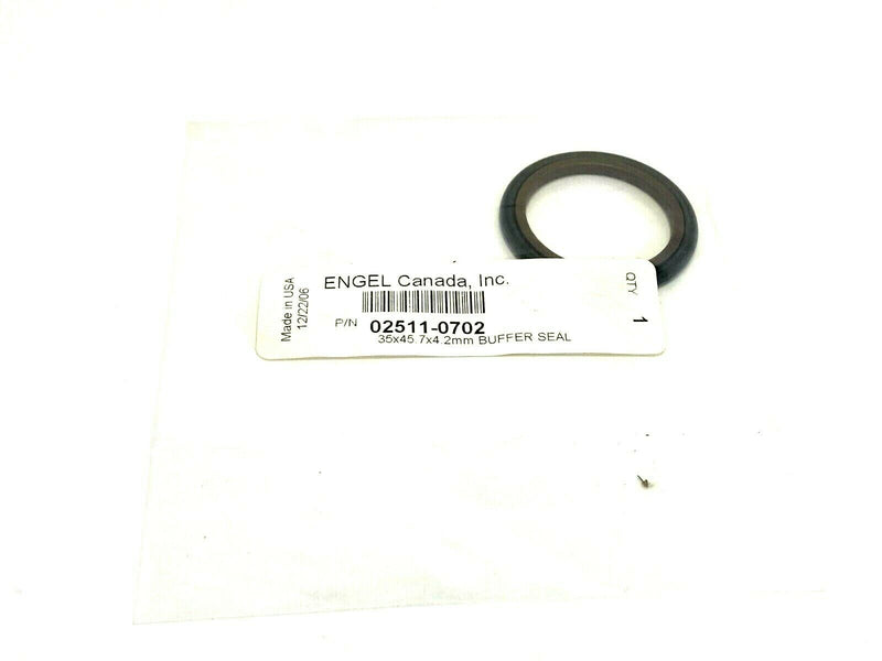 Engle 02511-0702 Hydraulic Rod Buffer Seal 35 x 45.7 x 4.2mm - Maverick Industrial Sales