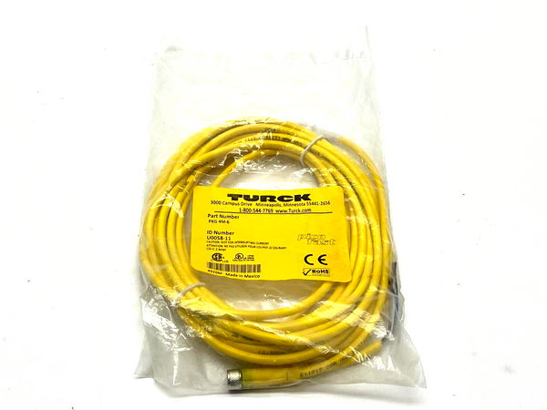 Turck PKG 4M-6 Single Ended Cordset 6m Length U0058-11 - Maverick Industrial Sales