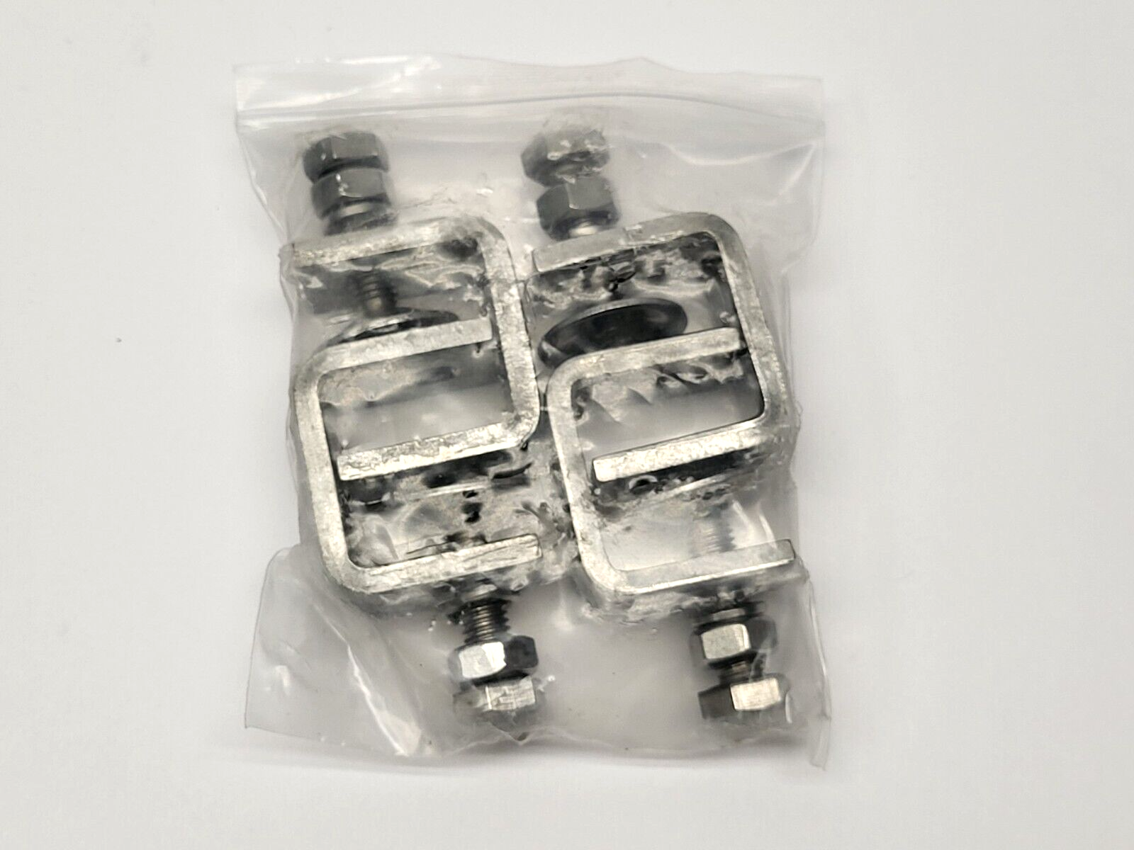 Luluxing X002UEJ4S9 304 Stainless Steel C Clamp 1" LOT OF 4 - Maverick Industrial Sales
