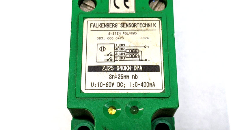 Falkenberg ZJ25-Q40KN-DPA Sensor - Maverick Industrial Sales