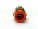 SMC KQ2S13-37AS Hex Head Connector Fitting 1/2" One Touch 1/2" NPT LOT OF 6 - Maverick Industrial Sales