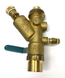 Griswold Controls P3012210R20B Isolator R Valve Solder Ends w/ 1/4" Flow Cap - Maverick Industrial Sales