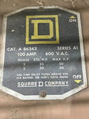 Square D A86343 Series A1 Fusible Disconnect Safety Switch 50HP 100A 600VAC - Maverick Industrial Sales