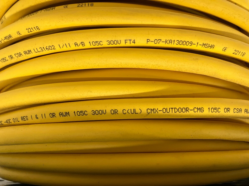 Turck RF50631 Tray Cable 22 AWG 25C Yellow PVC 10' FT - Maverick Industrial Sales