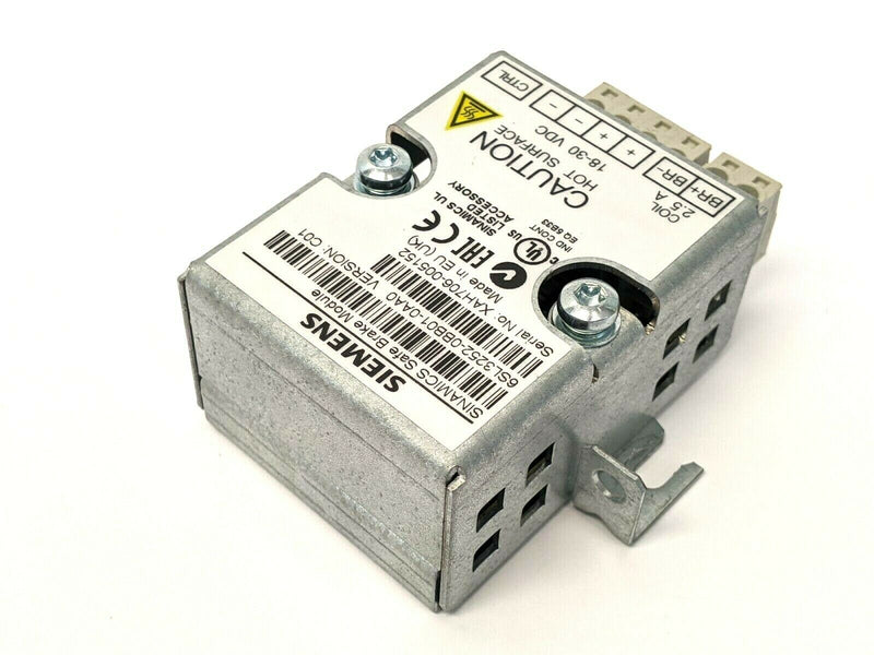 Siemens 6sl3252 0bb01 0aa0 Safe Brake Relay Maverick Industrial Sales